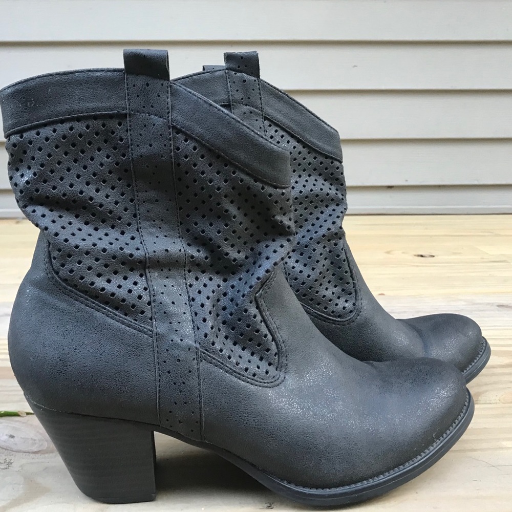 Black booties
